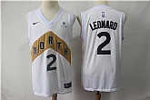 Raptors 2 Kawhi Leonard White 2018 19 City Edition Nike Swingman Jersey,baseball caps,new era cap wholesale,wholesale hats